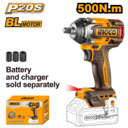 İngco 20501 Akülü Somun Sıkma 1/2''  500 Newton (Solo)