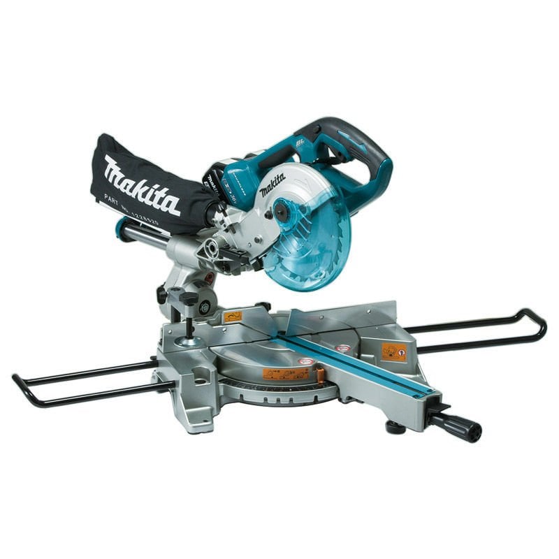 Makita DLS714RT2 Akülü Kızaklı Gönye Kesme 190mm (18 volt -5,0 ah Çift Akü)
