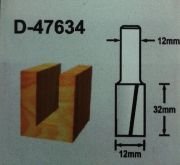 MAKİTA D-47634 DÜZ KANAL BIÇAĞI 12 mm.(12 mm şaftlı)