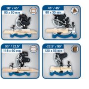 Scheppach HM80L  Lazerli Gönye Kesme 210mm