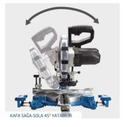 Scheppach HM254SPX  Sürgülü Gönye Kesme Makinası 254mm