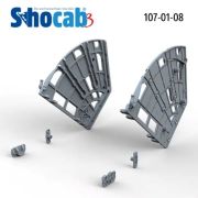 Mesan Shocab  Üçlü Ayakkabılık Beyaz  107-01-08