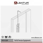 ALBATUR ALÜMİNYUM BOY ÇEK-GER 200 cm M18 CG09