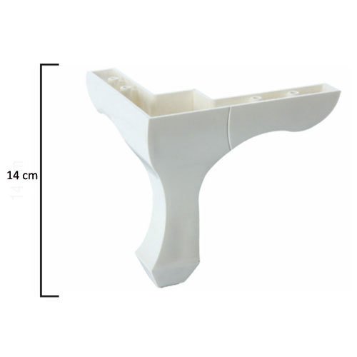 PLASTİK LÜKENS AYAK BEYAZ 14 cm