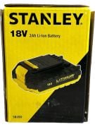 Stanley SBD20D  Yedek Akü 18 Volt- 2,0 Amper (Eski tip)