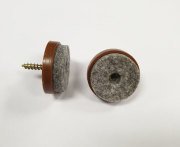 Vidalı Sandalye ve Masa Ayak Keçesi 28mm (12 adet)