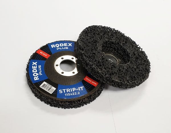 Rodex Aşındırıcı Disk  115mm Siyah