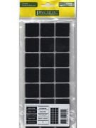 Keçe Zemin Koruyucu Kare 30x30  Siyah