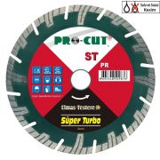 PRO-CUT 180 mm MERMER-GRANİT KESİCİ SÜPER TURBO KANALLI ELMAS DİSK