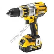 Dewalt DCD996P2 Şarjlı Darbeli  Matkap  18 Volt- 5,0 Ah. Çift Akülü