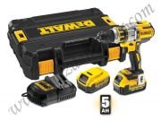 Dewalt DCD996P2 Şarjlı Darbeli  Matkap  18 Volt- 5,0 Ah. Çift Akülü