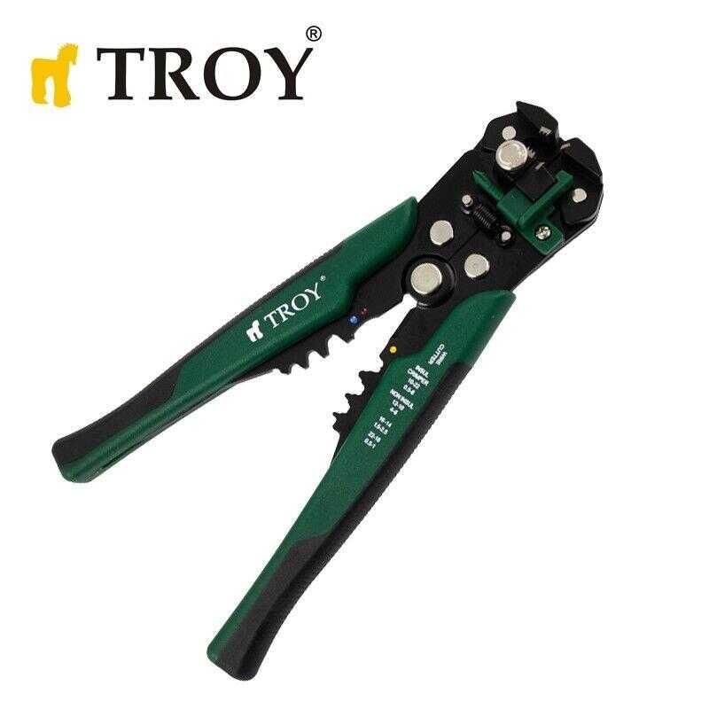 Troy 24015 Otomatik Kablo Sıyırma Pensesi 9''