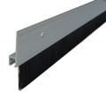 Alüminyum Kapı Altı Fırça 100 cm ( 2 cm Fırçalı-Yüzeyden Montaj)