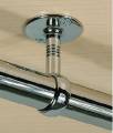 15 cm YUVARLAK BORU BABASI AÇIK TİP KROM