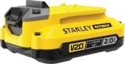 Stanley SFMCB202   V20   Yedek Akü 18 Volt- 2,0 Amper  (Fatmax Serisi)