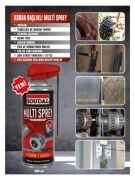 Soudal Multi Sprey Pas Sökücü Ve Yağlayıcı 400ml.