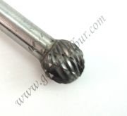 QUANTO SD 10 mm TAM KÜRE BAŞLI ÇAPRAZ DİŞLİ KALIPÇI FREZE UCU