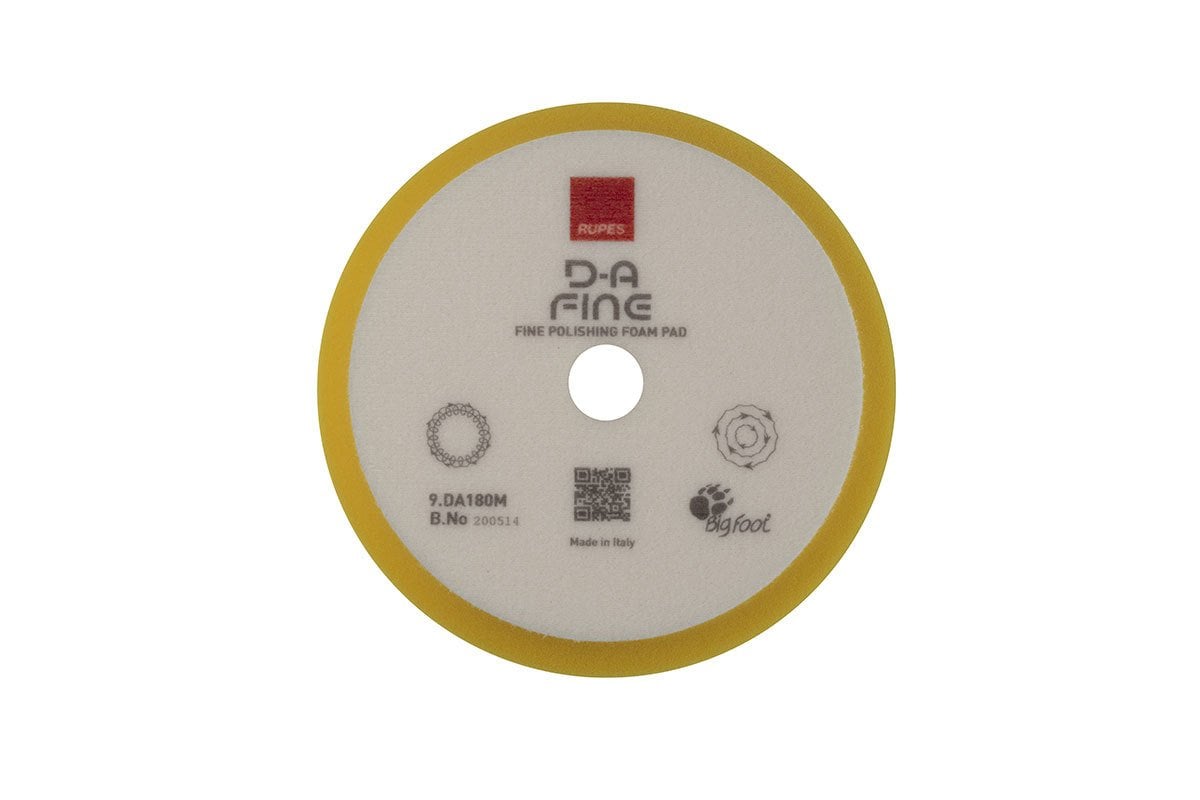 Rupes DA-Fine Sarı Cila Süngeri Çap:150/180 mm (LHR21 Makina İçin)