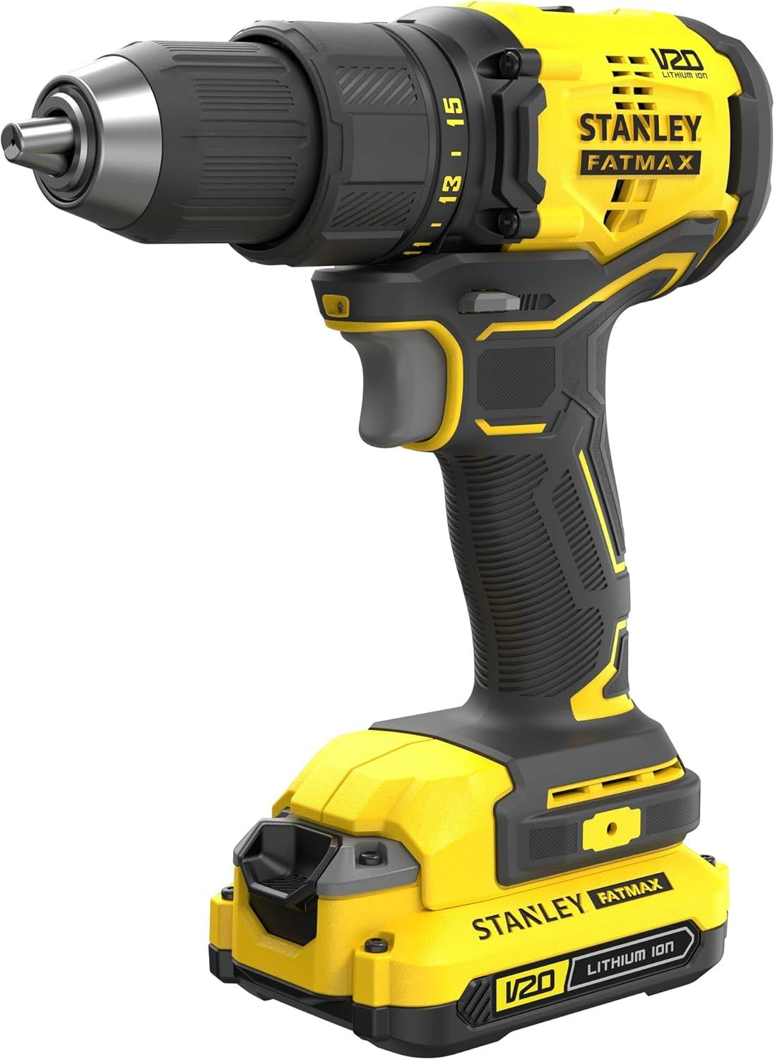 Stanley SBD710C2K Akülü Kömürsüz Matkap 18 Volt-1,5 Ah