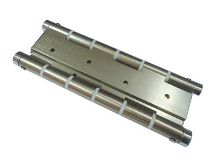 18 cm İTHAL ALÜMİNYUM YAYLI KAPI MENTEŞESİ MAT ELOKSAL(Çift taraflı) (1 ADET)