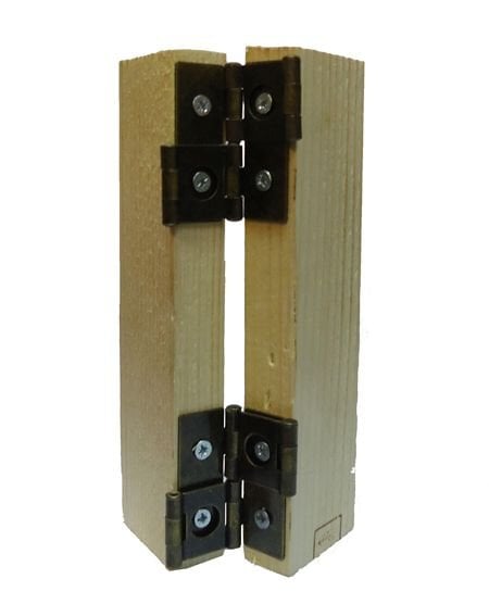 PARAVAN MENTEŞESİ ÇİFT TARAFLI RUSTİK 4,5 cm