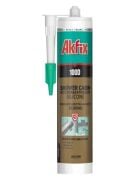 Akfix 100D  Duşakabin Silikonu Beyaz 280 ml.