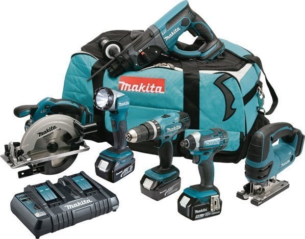 Makita DLX6068PT Akülü Alet Seti