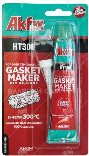 Akfix  HT300 Sıvı Conta  Siyah 50 gr.