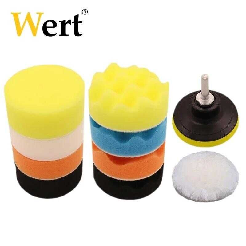Wert  9014 Pasta Cila Polisaj Sünger Seti 80mm, 11 Parça