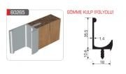 GÖMME BOY KULP INOX RENGİ 3 mt.