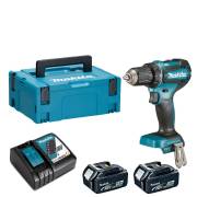 Makita DDF485RTJ Akülü Matkap Vidalam  18 Volt-5,0 Ah.