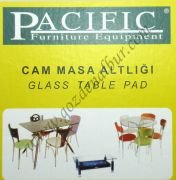 Pasific 22mm Yapışkanlı Cam Altlığı  (15 adet)
