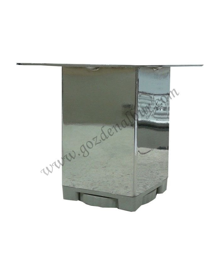 40*40 KARE 8 cm KROM BAZA AYAĞI