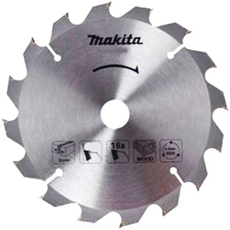 Makita D-52554 Elmas Daire Testere  165x20 mm  16 Diş