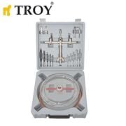 Troy 27493   Ayarlı Vantuzlu Delme Pergeli 40-300mm