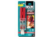 Bison Epoxy Rapid Şeffaf Yapıştırıcı Şırınga 24 ml.