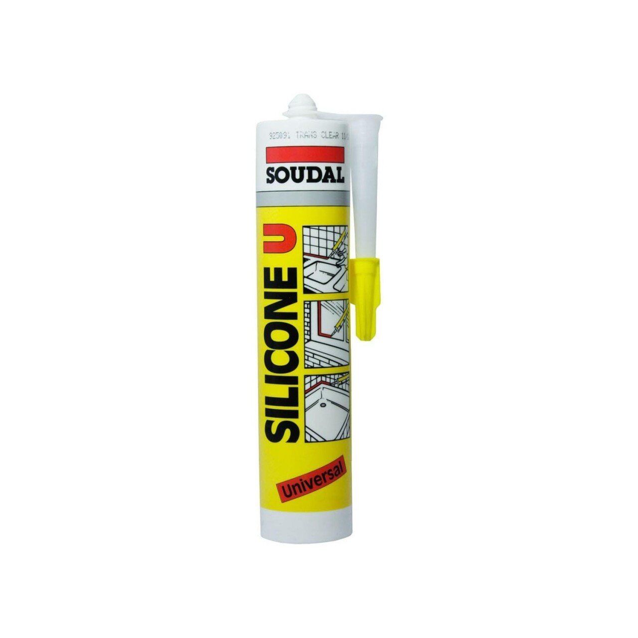 Soudal Beyaz Silikon 280 gr.