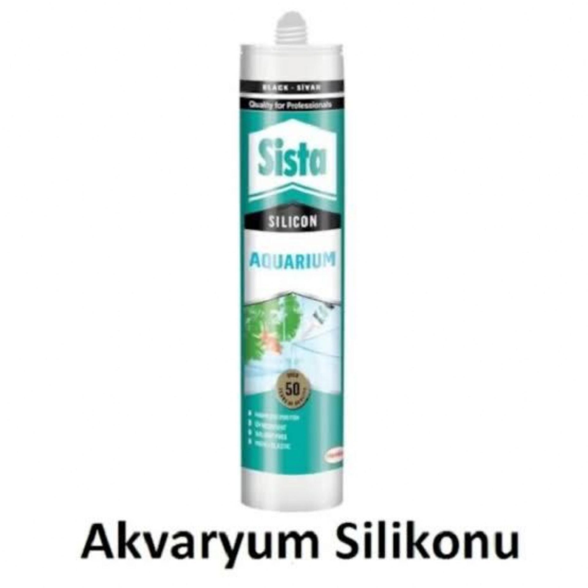 Sista Akvaryum Silikonu Şeffaf 280 ml.