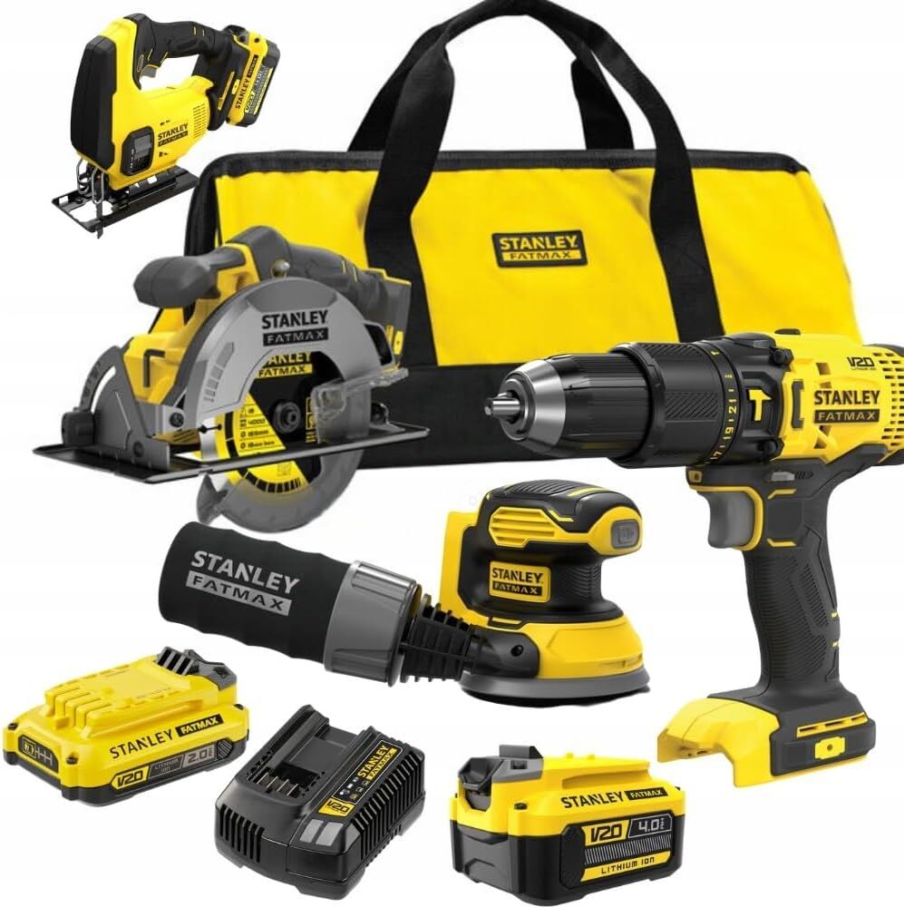 Stanley SFMCK412MDS Ağaç İşleri Seti 4 Parça
