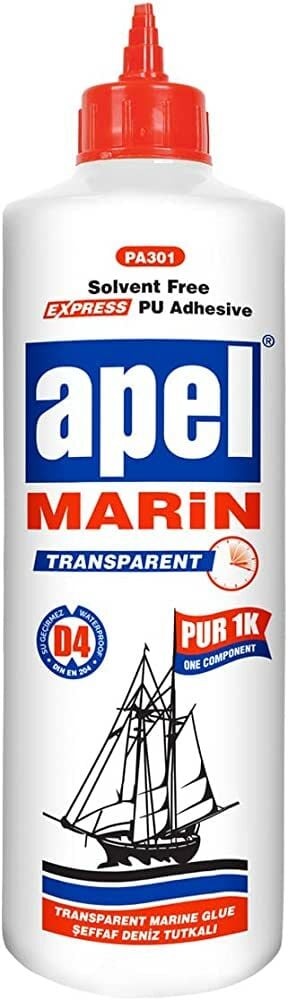 Apel PA301 Şeffaf Deniz Tutkalı 600ml.