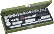 PROXXON 3/8\'\' SOKETLİ 24 PARÇALI LOKMA TAKIMI 23110