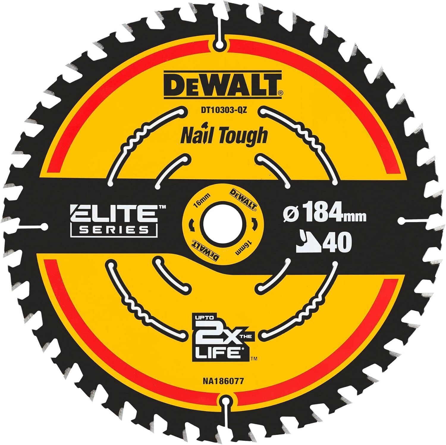 Dewalt  DT10303 Elmas Daire Testere  184x16 mm  40 Diş