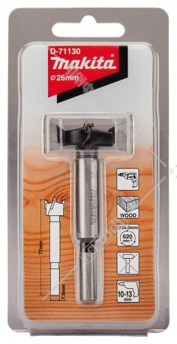 Makita 26mm Menteşe Matkabı D-71130