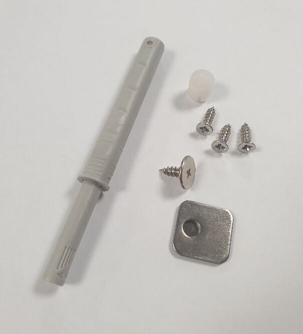 BAS-AÇ MEKANİZMASI GÖMME-MIKNATISLI GRİ