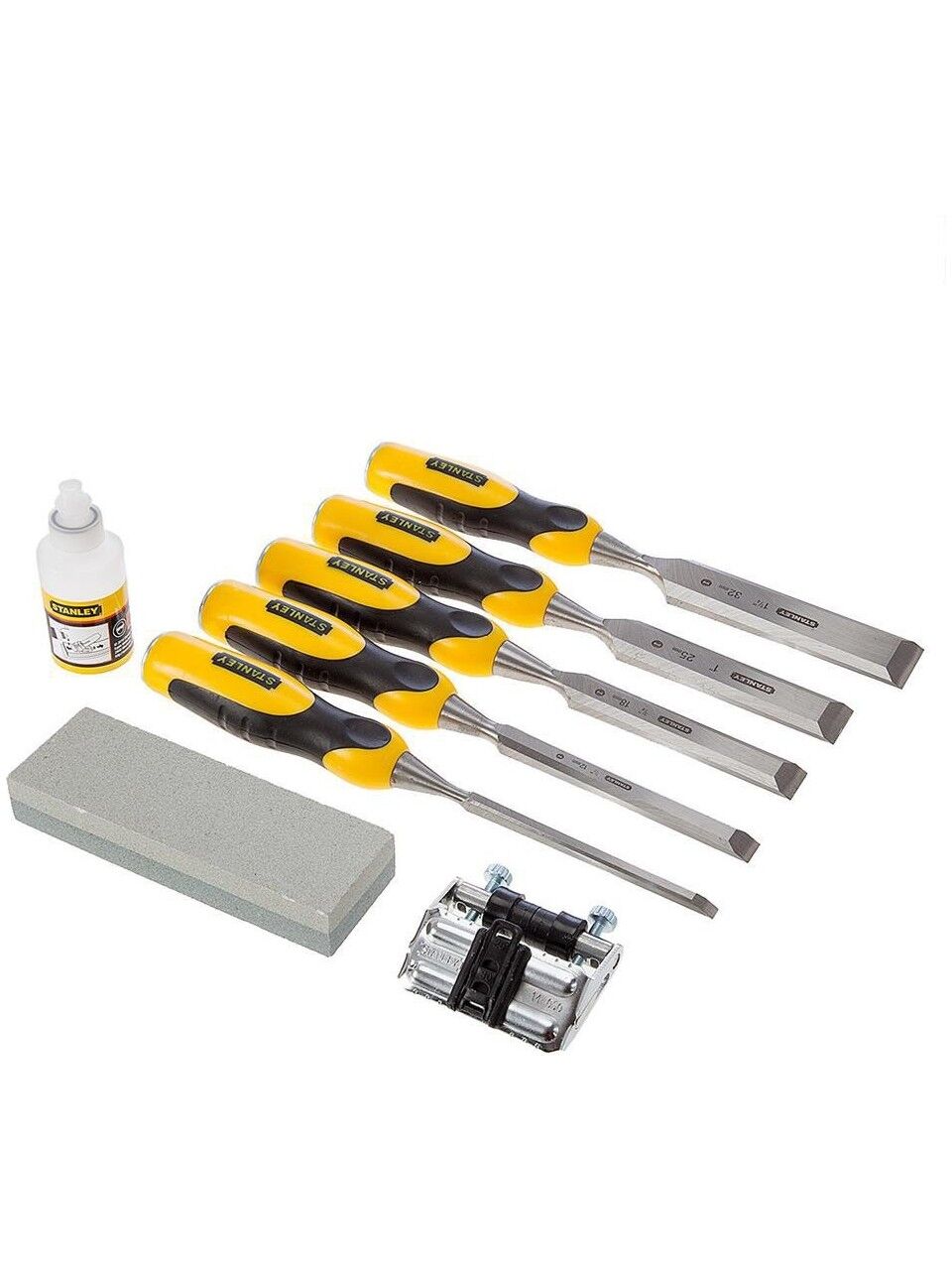 Stanley  Dynagrip 5'li Iskarpela  Seti ve Bileme Kiti (6-12-18-25-32mm )