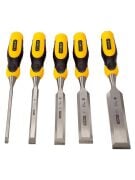 Stanley  Dynagrip 5'li Iskarpela  Seti ve Bileme Kiti (6-12-18-25-32mm )