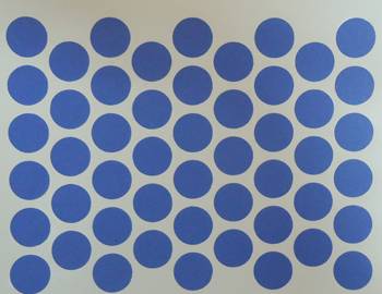 14 mm PVC TAPA MAVİ