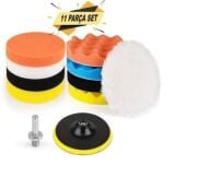 Rodex 115mm Polisaj Sünger Seti  (11 parça)