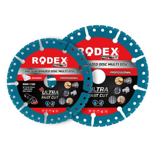 Rodex RRM115M Multi Elmas Kesme Diski 115mm
