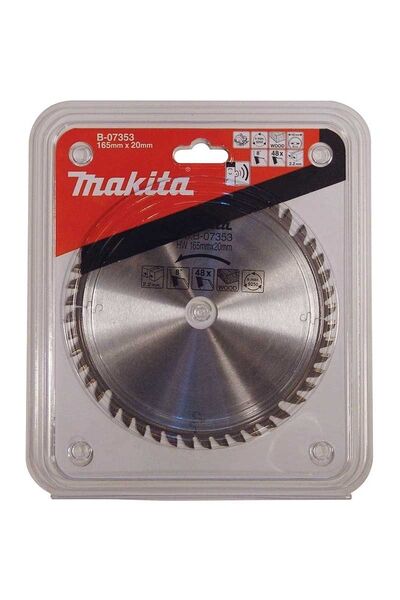 Makita B-07353  Elmas Uçlu Daire Testere  165x20mm  48 Diş